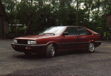 Das Audi-Coupe vor der Restauration